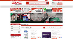 Desktop Screenshot of gncsuplementos.com.br
